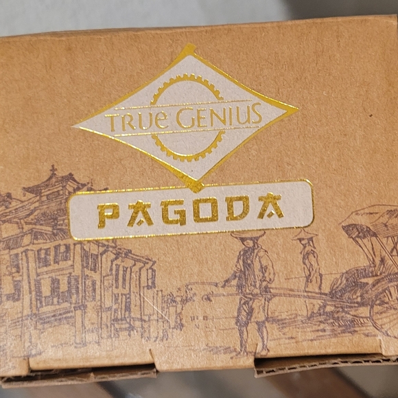 Wooden Tower Puzzle with Colored Beads - Picture 2 of 5